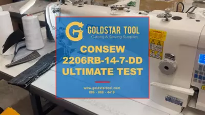 Product Showcase - Consew Sewing Machine Ultimate Test